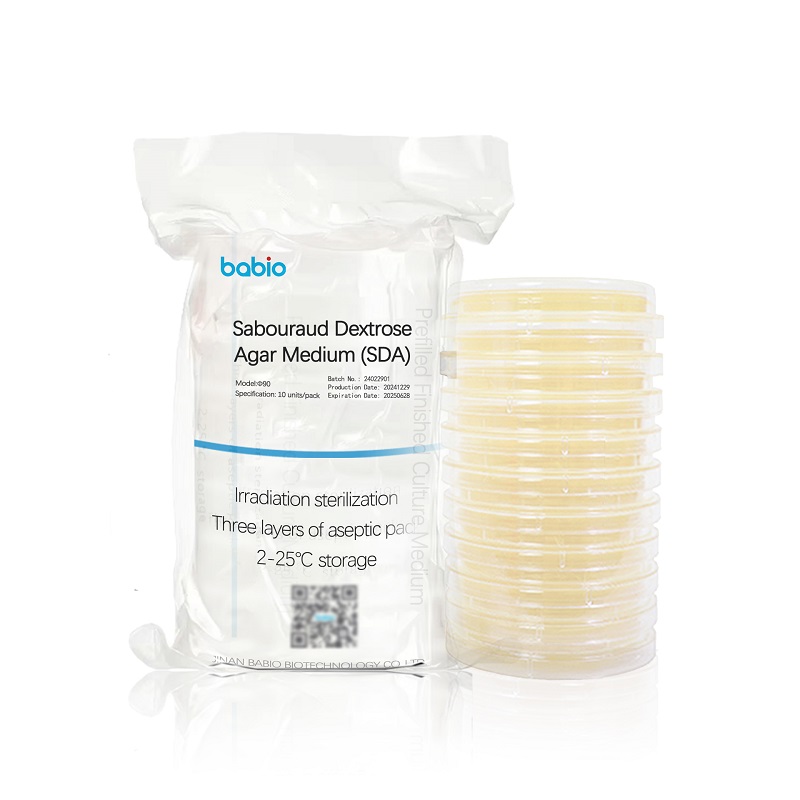 sapouraud dextrose agar ຂະຫນາດກາງ (SDA)